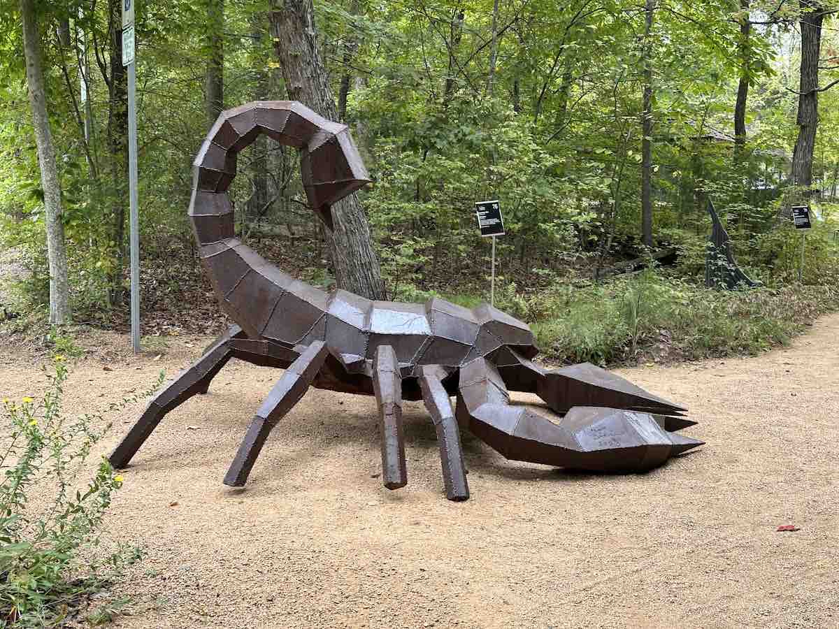 36th Annual Sculpture in the Garden at North Carolina Botanical Garden Triangle on the Cheap