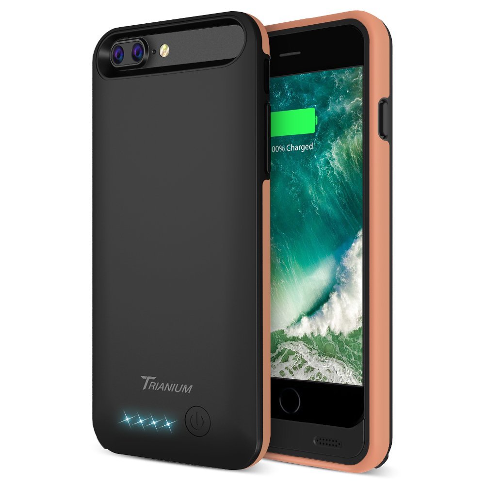 Atomic Pro Battery Case for iPhone 8 Plus Black Signature