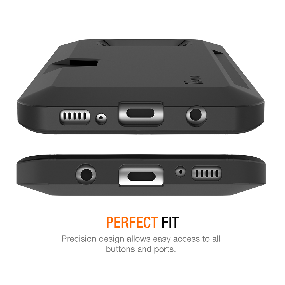 Trianium [Walletium Series] Case for Samsung Galaxy s8 Black