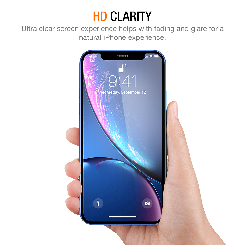 Trianium Tempered Glass Screen Protector Designed for Apple iPhone 11