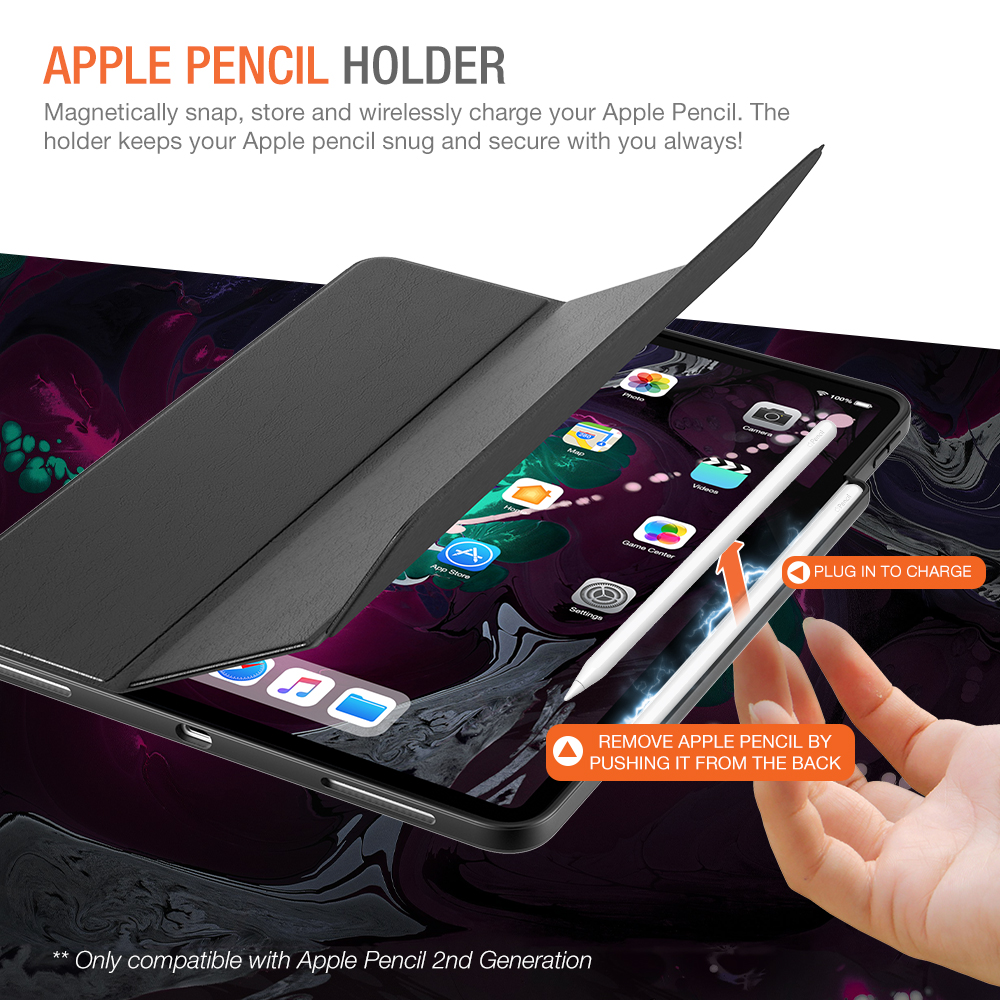 Trianium Case Compatible for 12.9inch iPad Pro Case (2018)