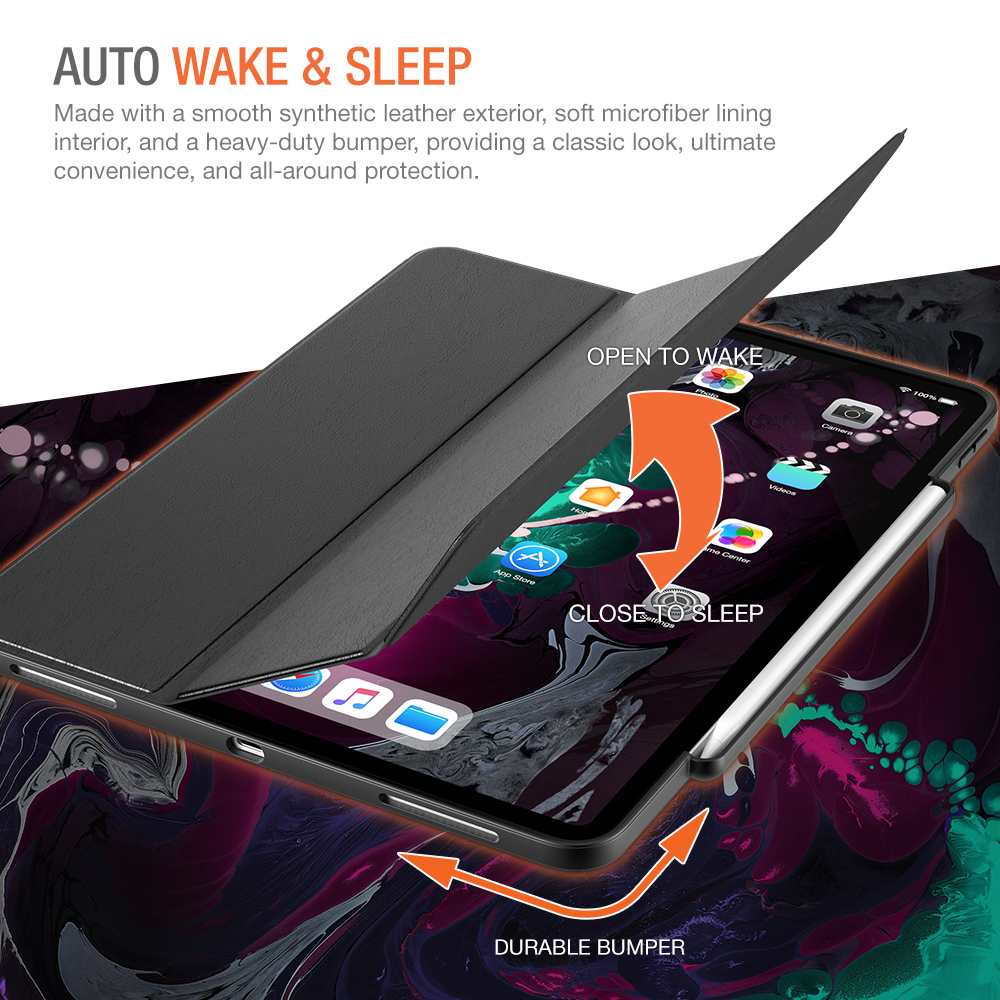 Trianium Case Compatible for 12.9inch iPad Pro Case (2018)