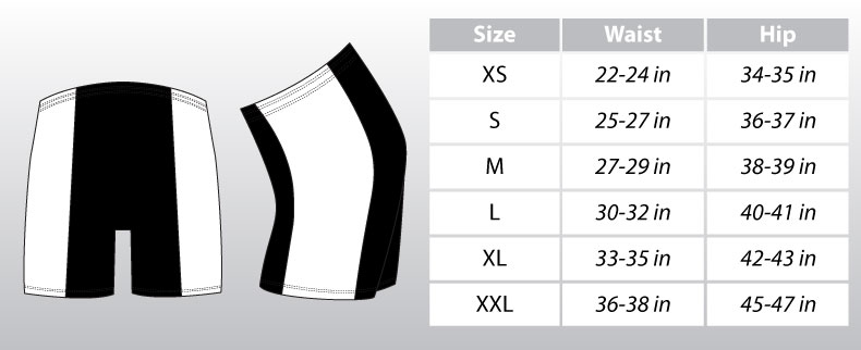 Aftco Shorts Size Chart: A Visual Reference of Charts | Chart Master