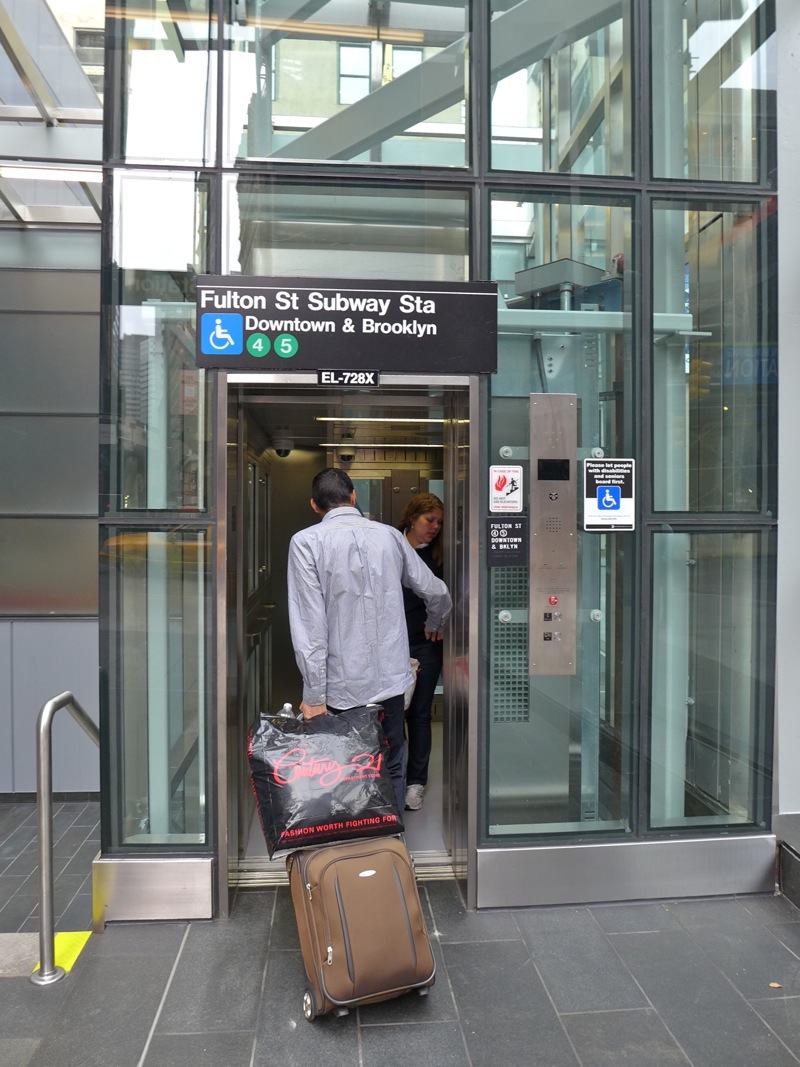 Tribeca Citizen New Subway Entrance Opens