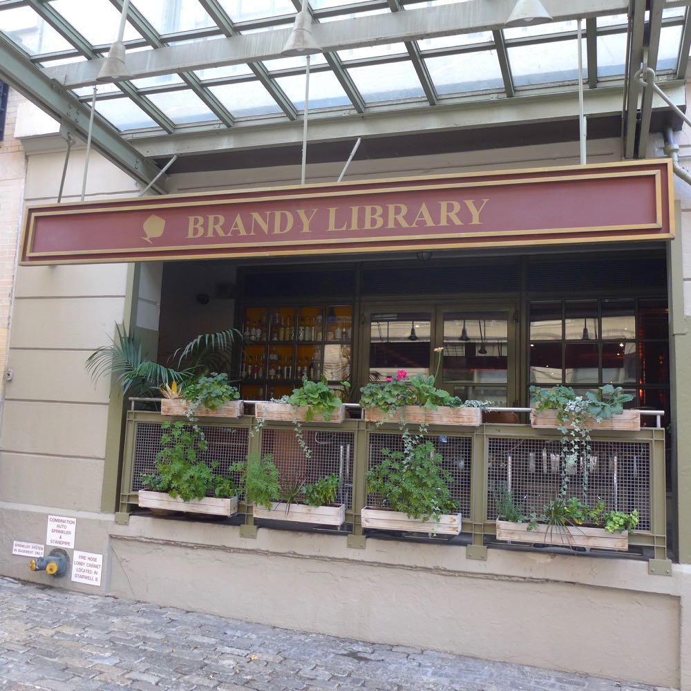 Tribeca Citizen In the News The Brandy Library Sets an Example