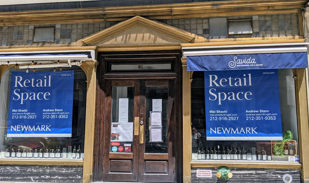 Tribeca Citizen Fonda coming to former Savida / Blaue Gans space