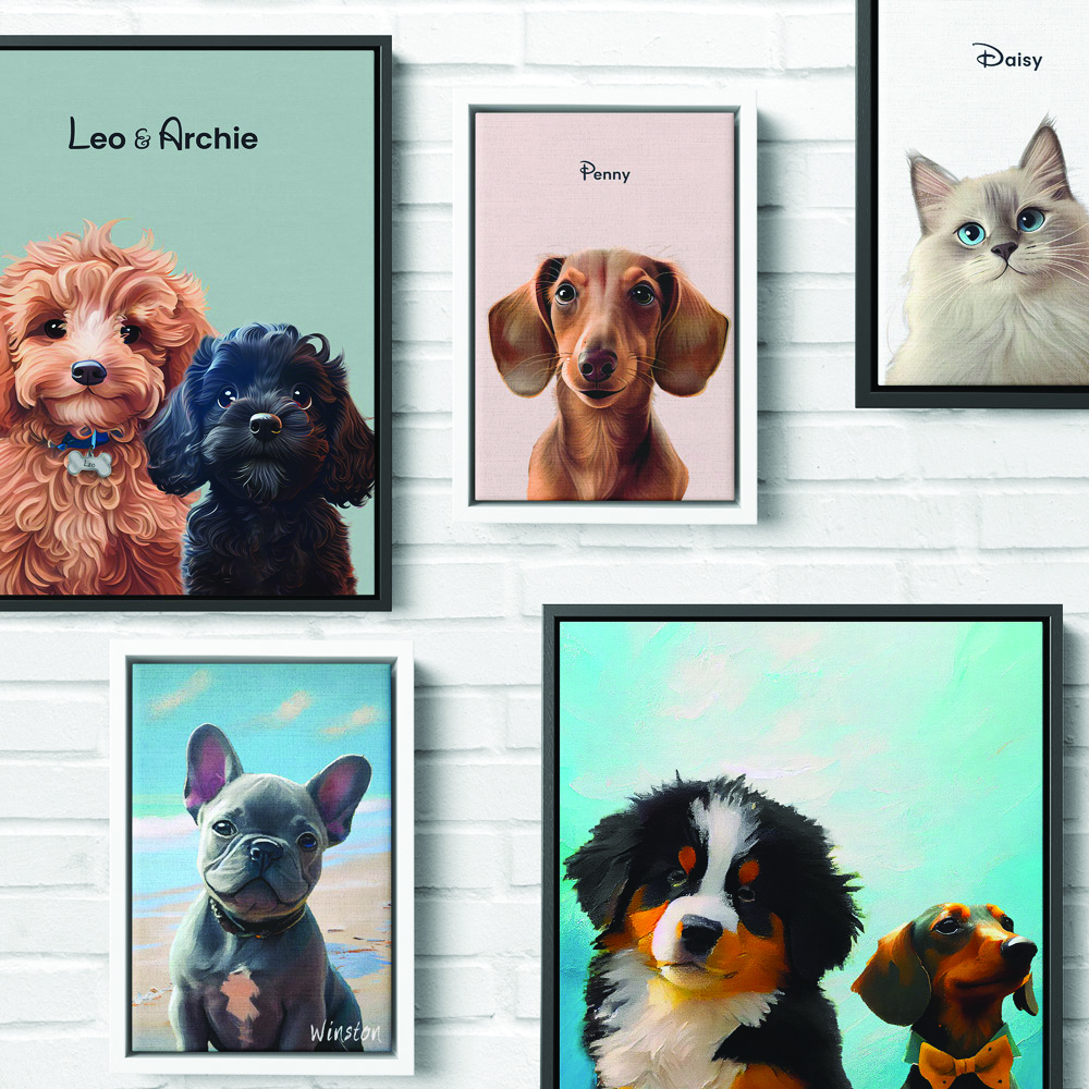 Personalized Art Commemorates Your Pet's Perfect Essence Tribeza