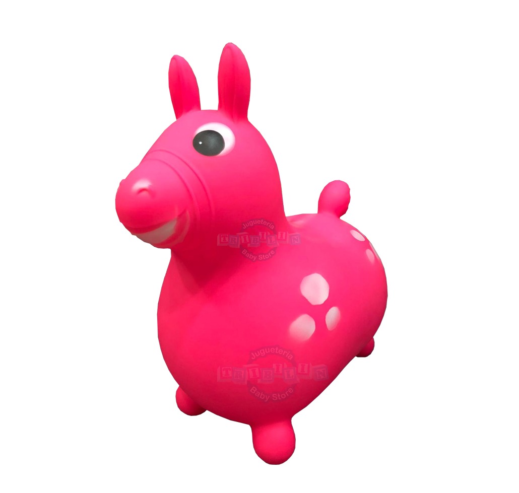 Caballito saltarin Rosa Original de Turby toys Tribilin