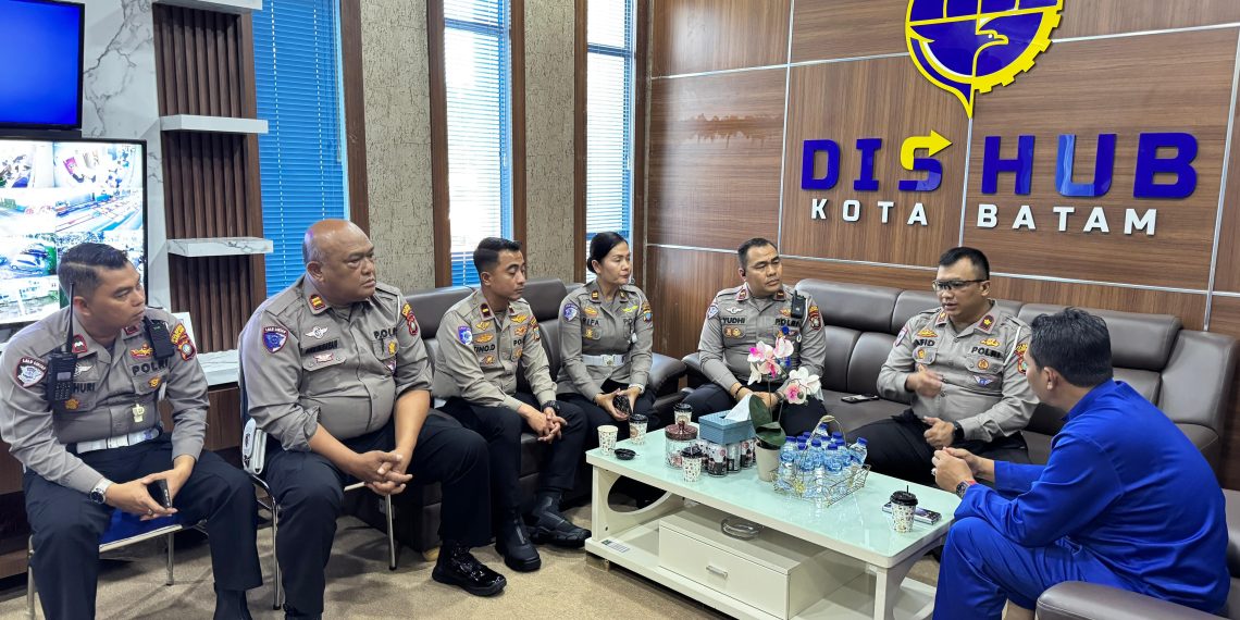 Satlantas Polresta Barelang dan Dishub Batam Tingkatkan Sinergi Tertib Lalu Lintas