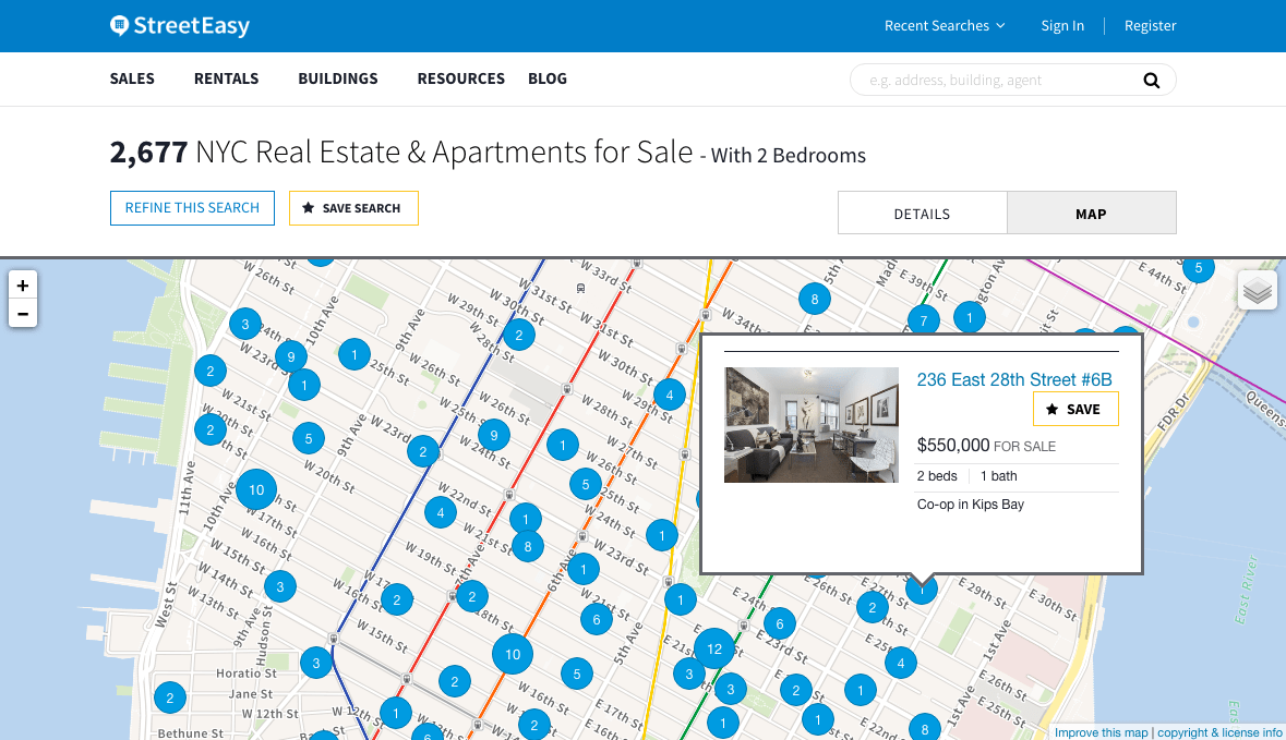 StreetEasy TRIBUS Integration Custom Real Estate Brokerage sites