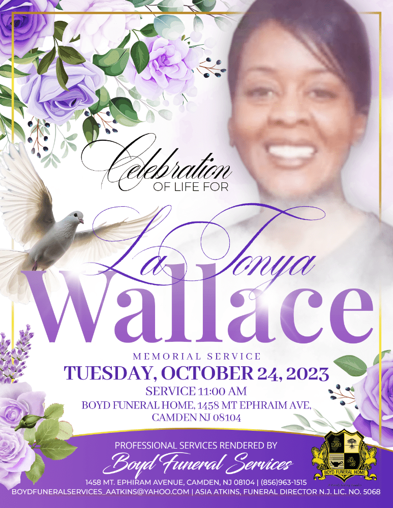 LaTonya Wallace 2023 Boyd Funeral Services LLC.