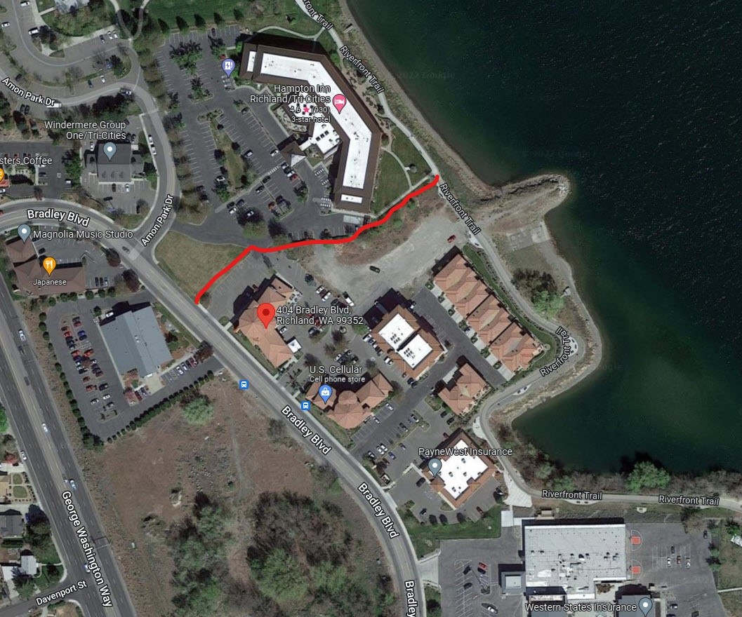 Public access to riverfront given away by Richland council in March