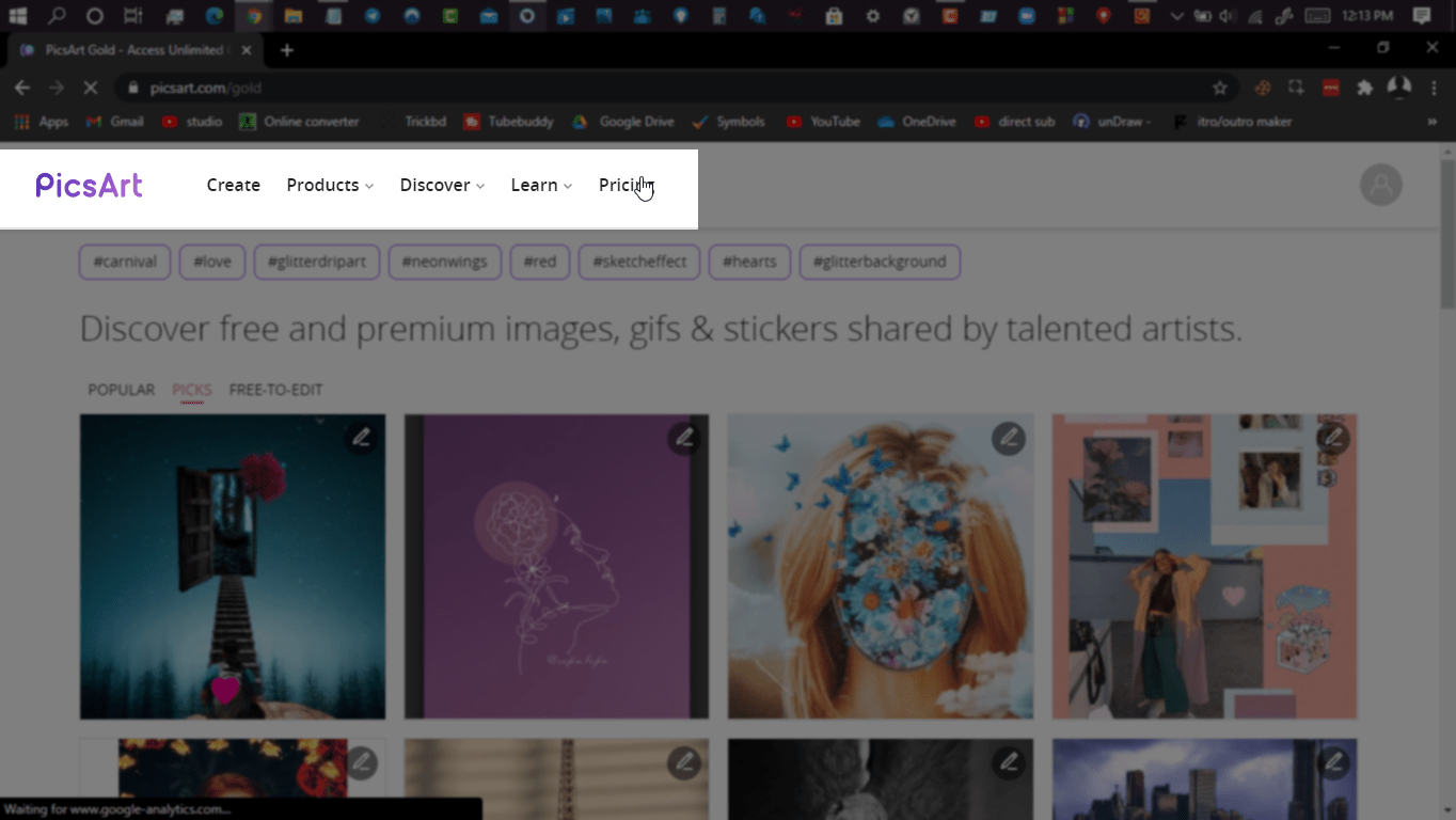 Picsart Gold? Account 30 দিনের জন্য Free Subscription Method
