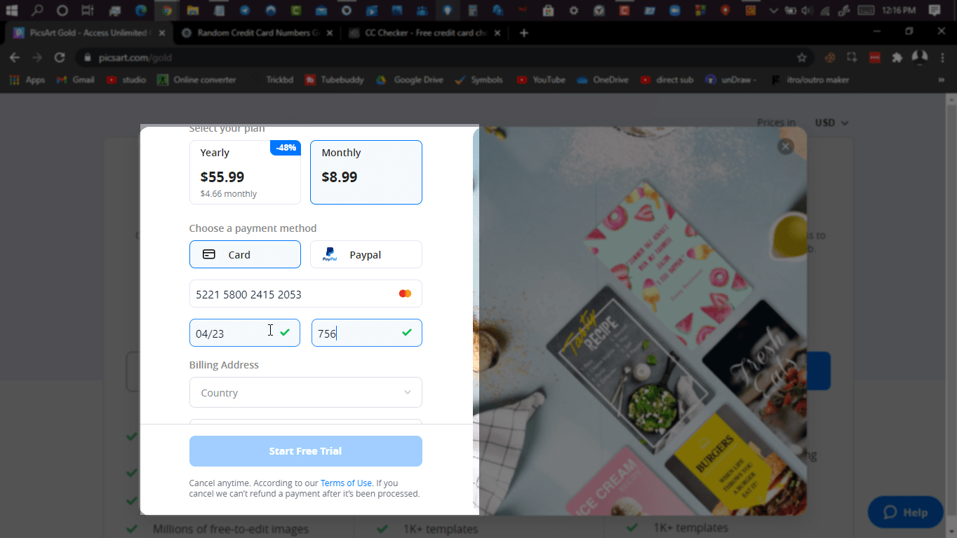 Picsart Gold? Account 30 দিনের জন্য Free Subscription Method