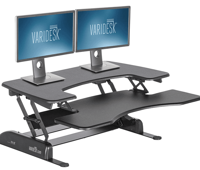 Best Standing Desk For Dual Monitors In 2019 Trick Dog Technology