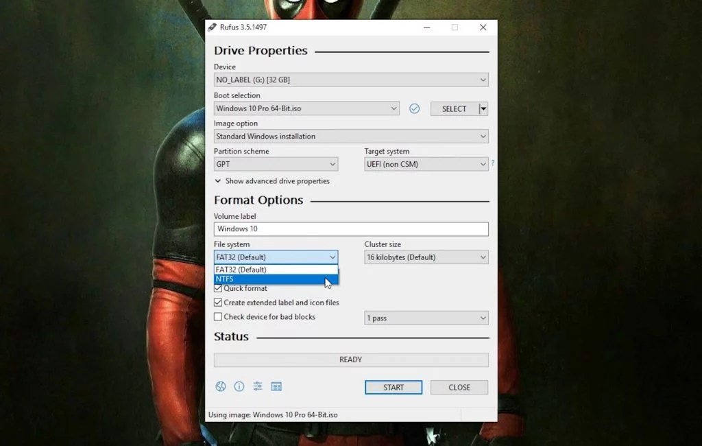 How to make a Windows 10 Bootable USB Drive (With Rufus)