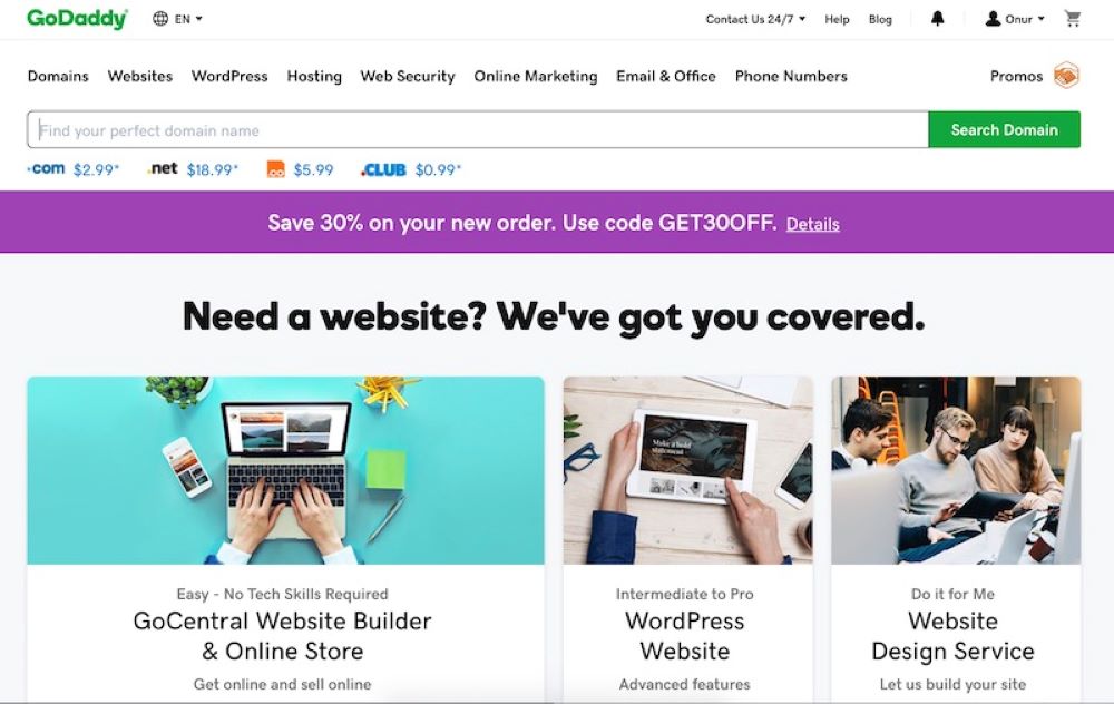 How to Create a GoDaddy Website Trickism