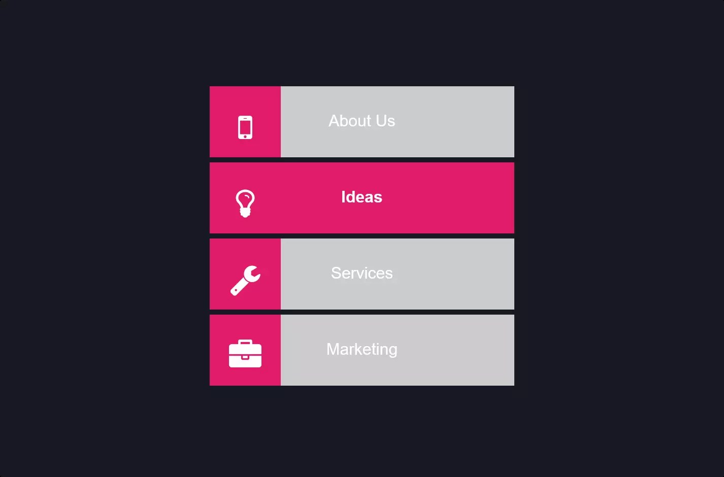 15 CSS Vertical Menu Examples