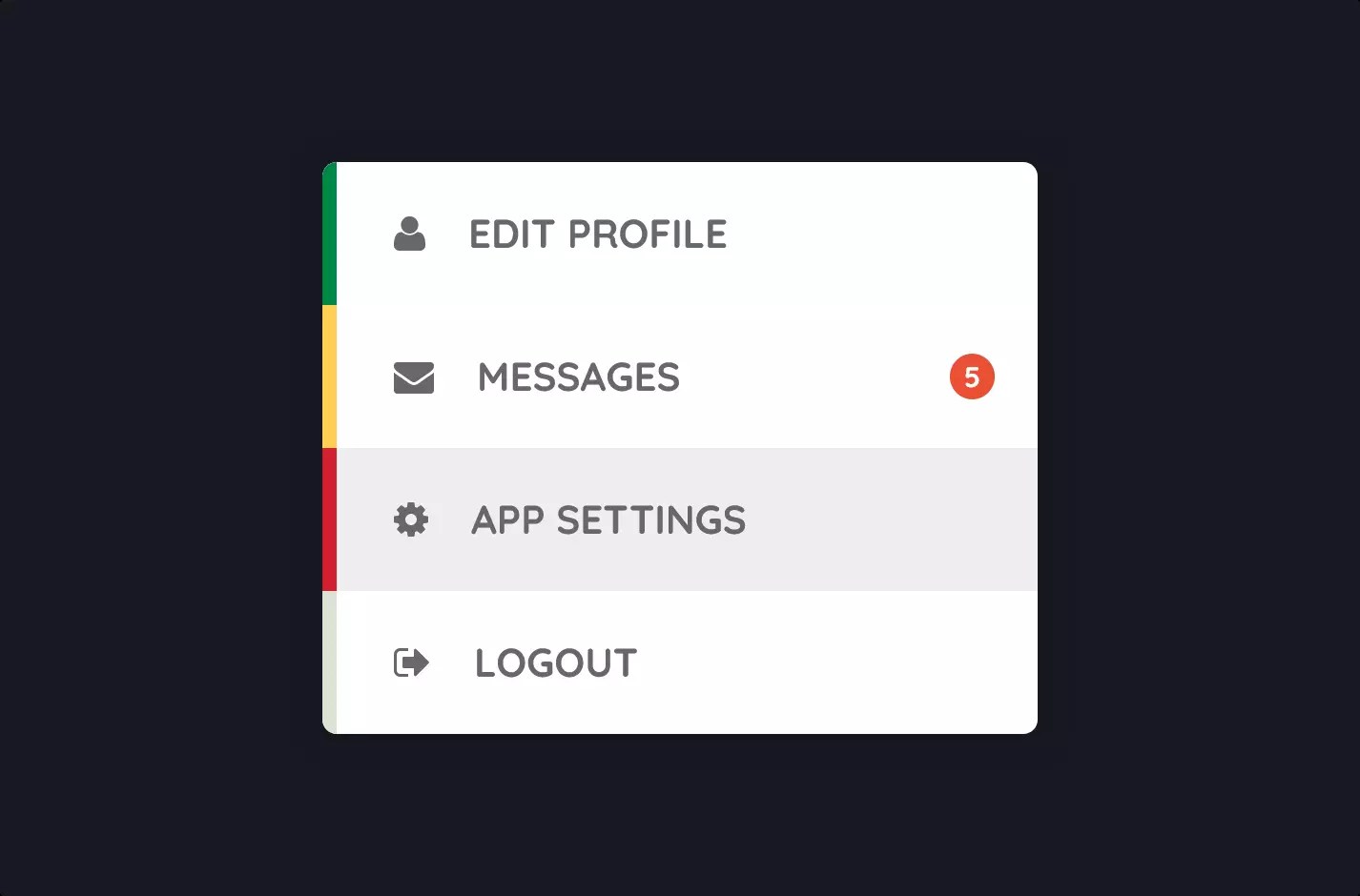 15 CSS Vertical Menu Examples