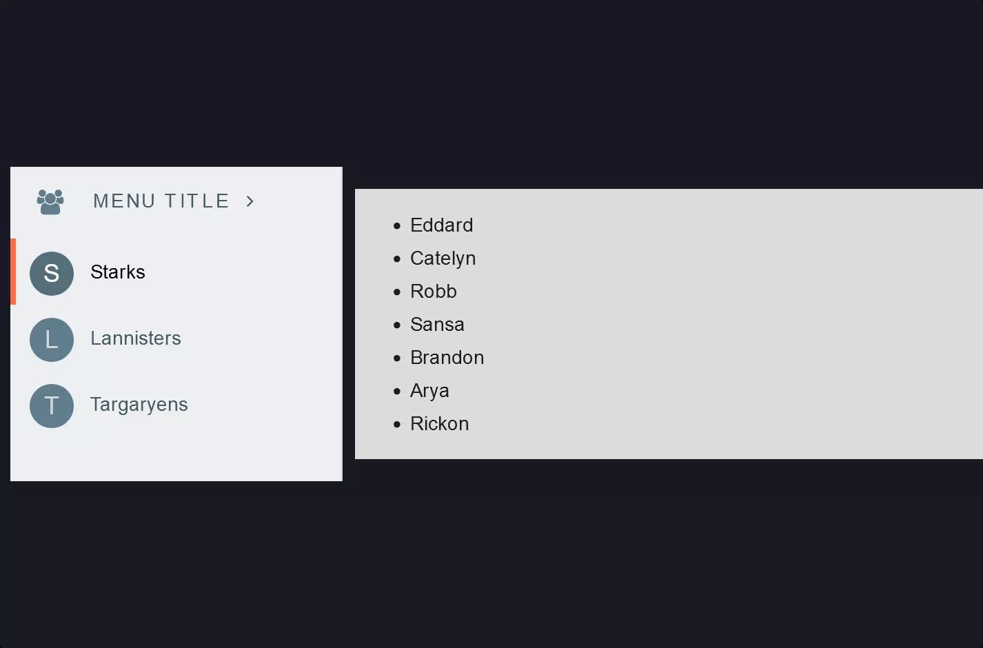 15 CSS Vertical Menu Examples