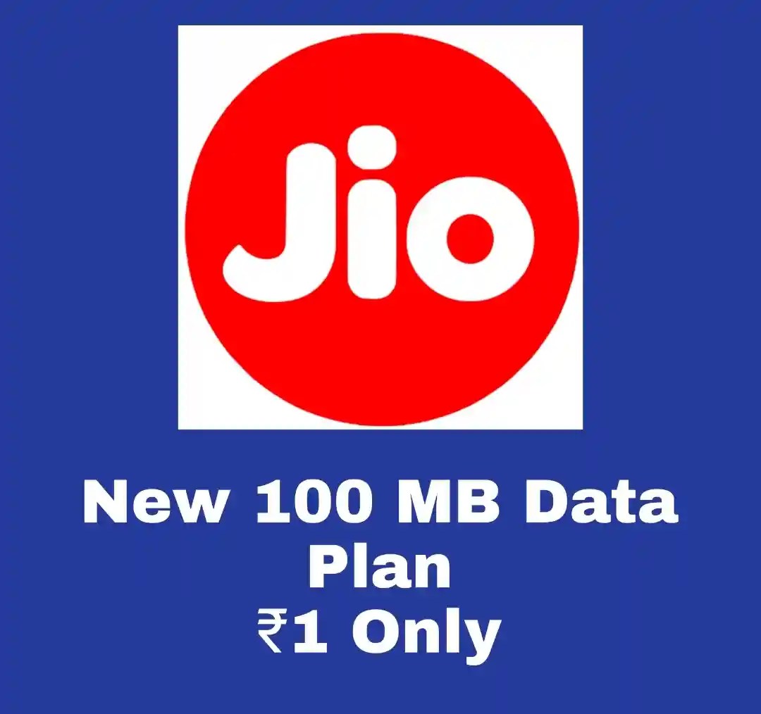 New Launched Jio 100 MB Data Plan Worth Rs.1 Only Know More
