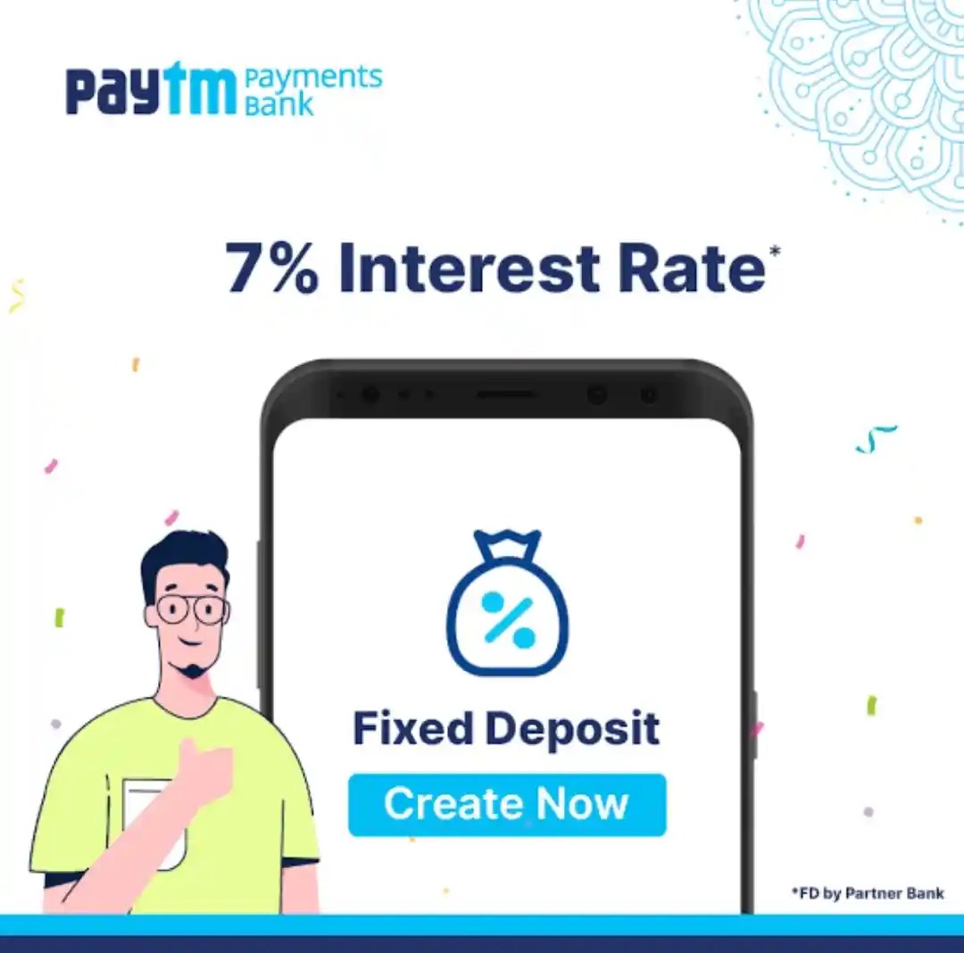 How to Create Paytm Fixed Deposit Get 5.5 Interest Per Annum