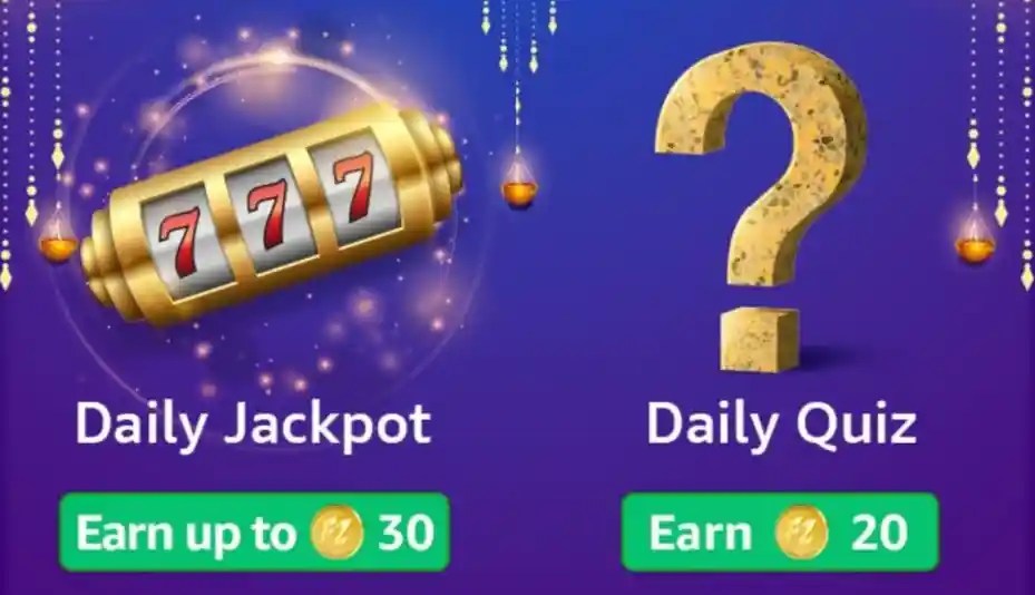 Amazon Fz Points Quiz Answers 29 December Earn Pay Balance