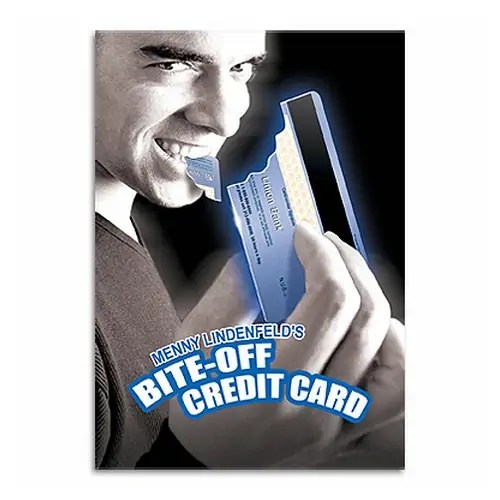 Bite Off Credit Card by Menny Lindenfeld Trick Tricksupply