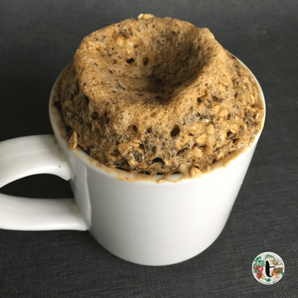 Muffin Avoine Microondes / Microwave Oats Muffin