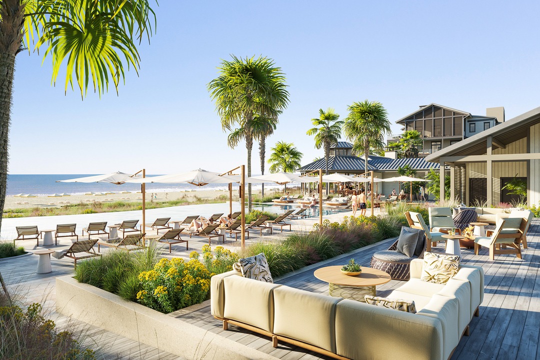 The Cape at Kiawah's Beach Club Trident Construction