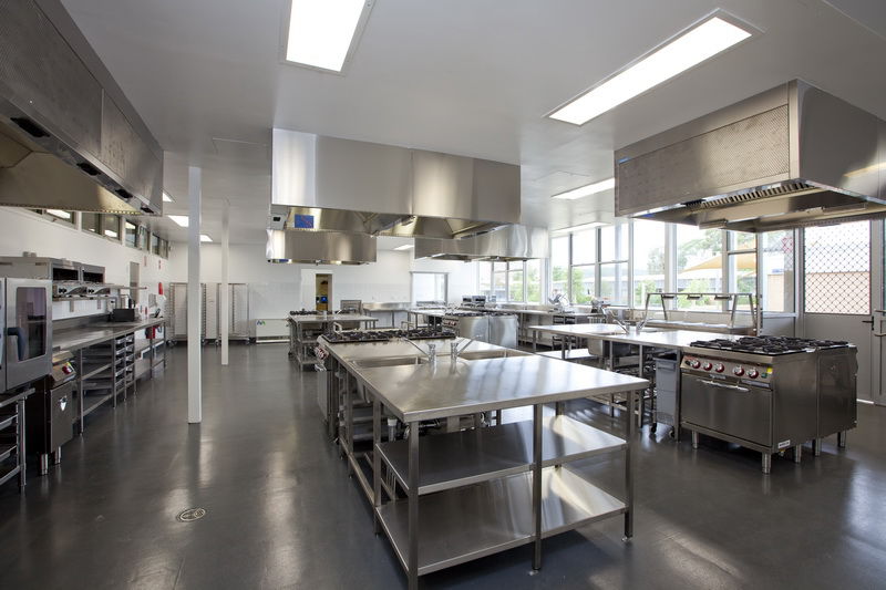 Commercial Kitchen Designed and constructed by Trident Projects