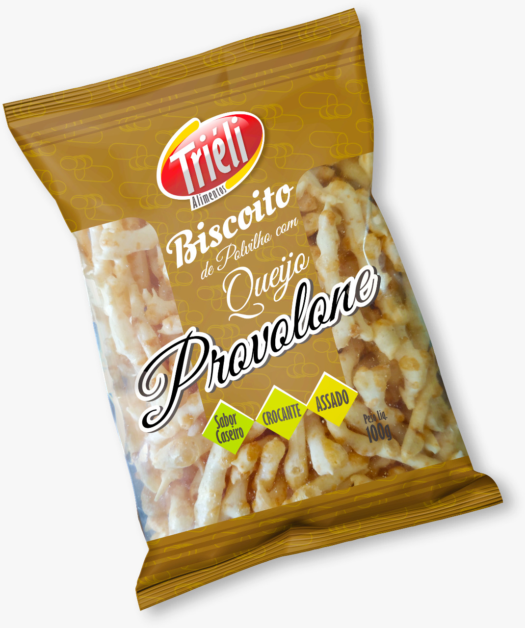 Biscoito de Provolone Trieli Alimentos