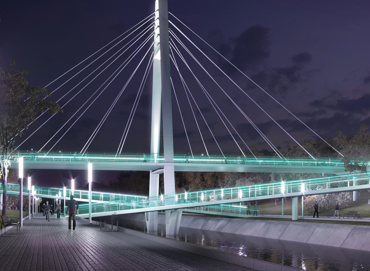 TRIF Architectural Bridge Lighting Innovative Features trif.ru