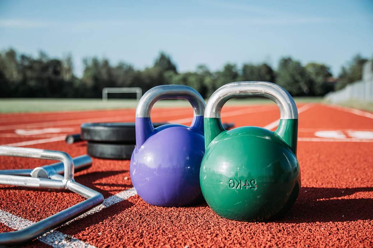 My first Kettlebell Mile Tri for Les