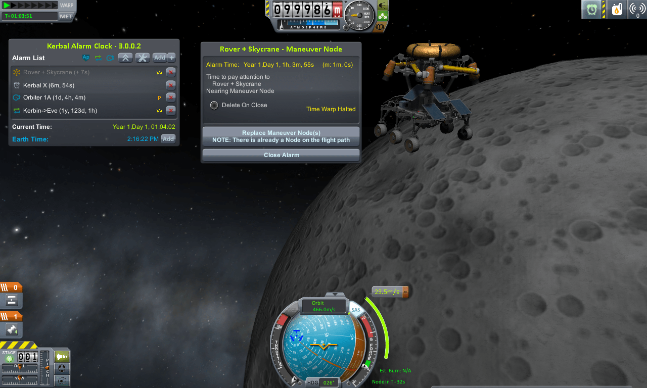 Kerbal Alarm Clock by TriggerAu