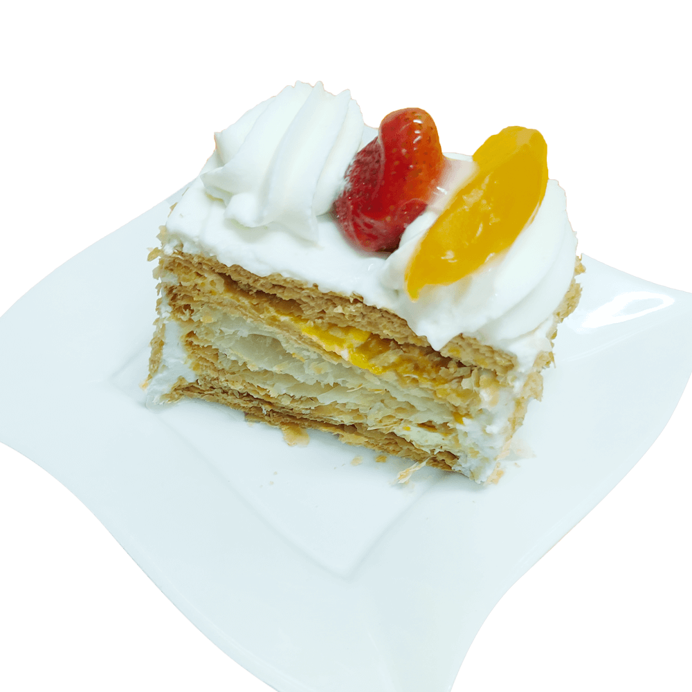 Milhojas con chantilly Pasteleria Trigo de oro