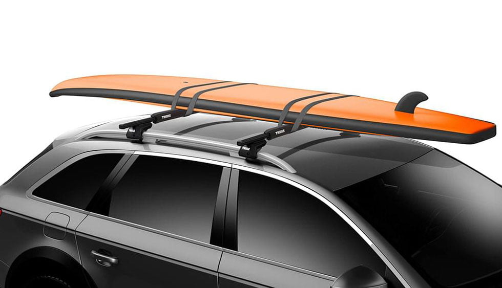 Thule surf pads L narrow 30" black, 844000