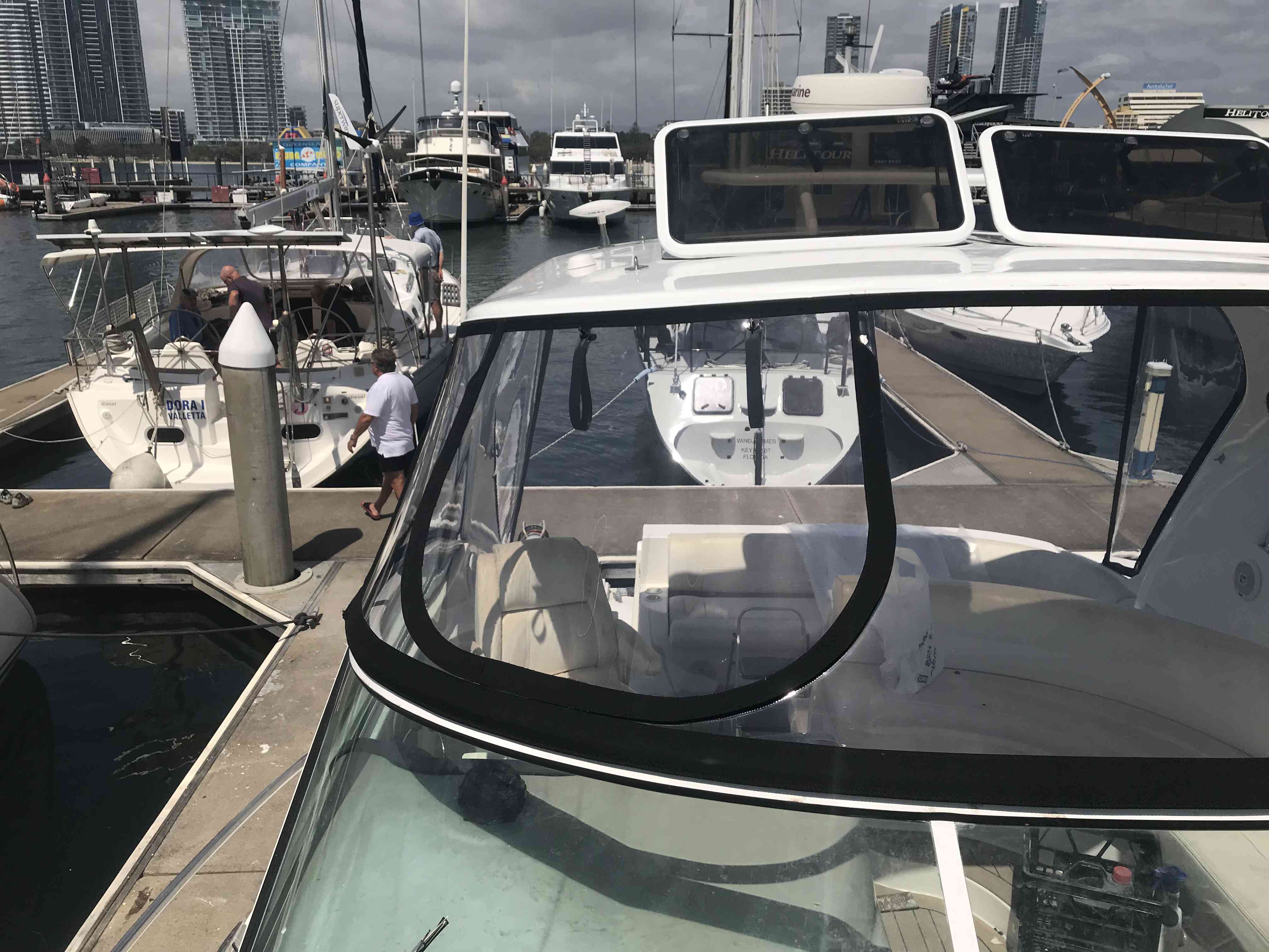 Boat Clears & Enclosures Gold Coast Trimright