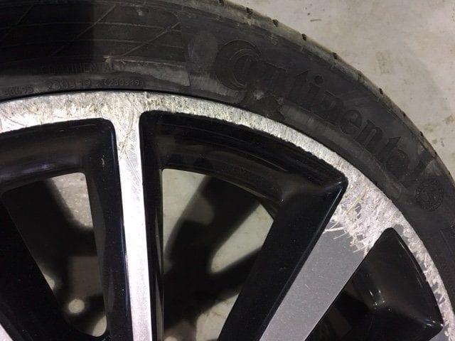 Nissan Qashqai Alloy Wheel repair Trim Technique