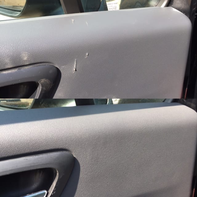 Peugeot plastic door card repair, Hinckley Trim Technique