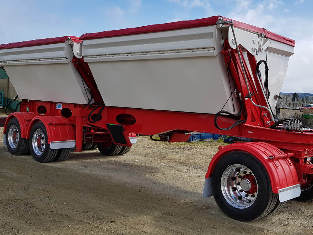Waimea Engineering Side Tipping Trailers Trinder Engineering