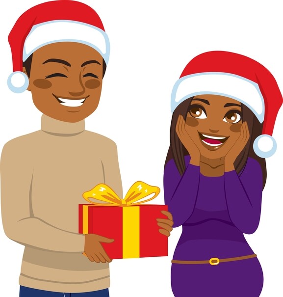 What does his Christmas gift mean? The Scribble Pad