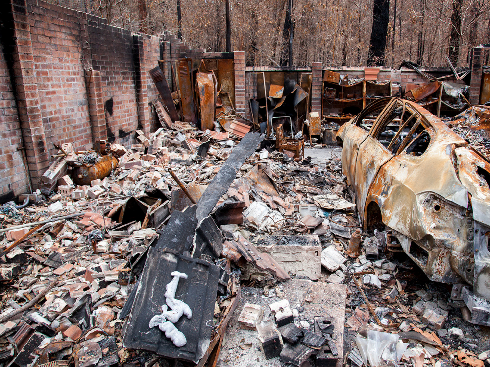Bushfire cleanup hampered by asbestos contamination Trinitas Group