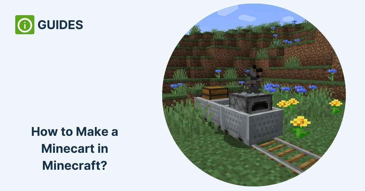 How to Make a Minecart With Furnace in Minecraft and Use It