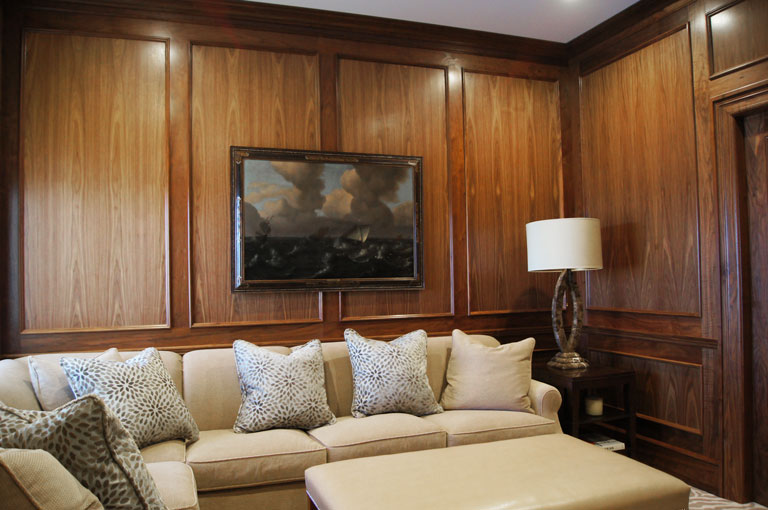 Walnut Library Trinity Woodworking