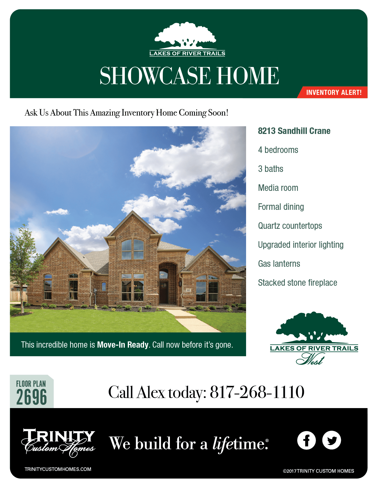 Showcase Homes Trinity Custom Homes New Homes in Fort Worth, Texas