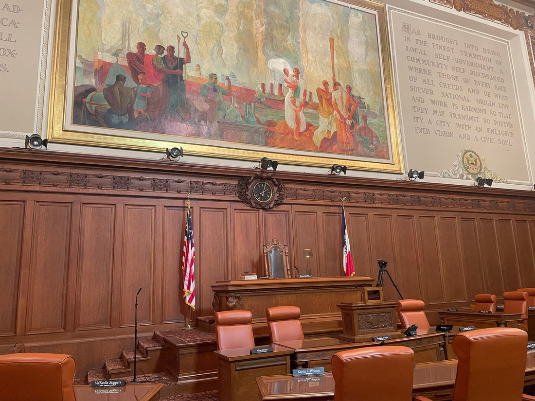 Installation Cleveland City Hall Trinity Furniture