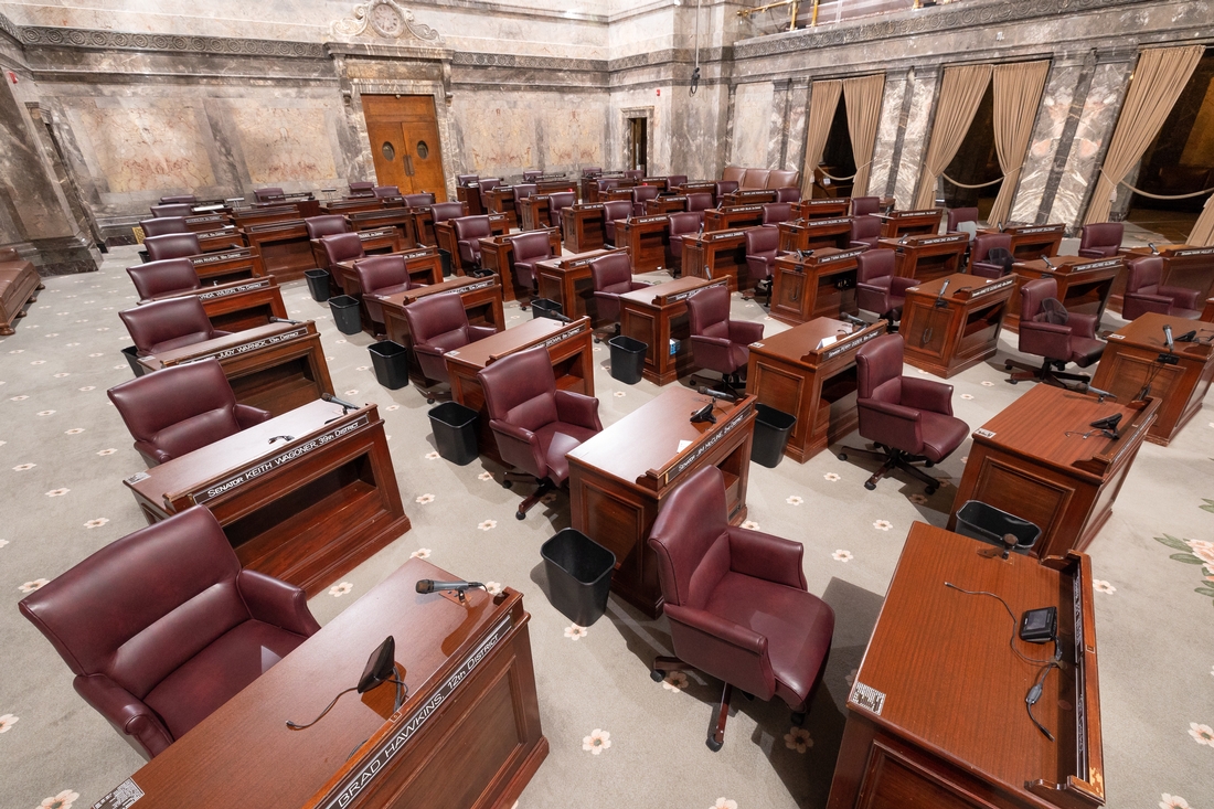 Installation Washington State Senate Trinity Furniture