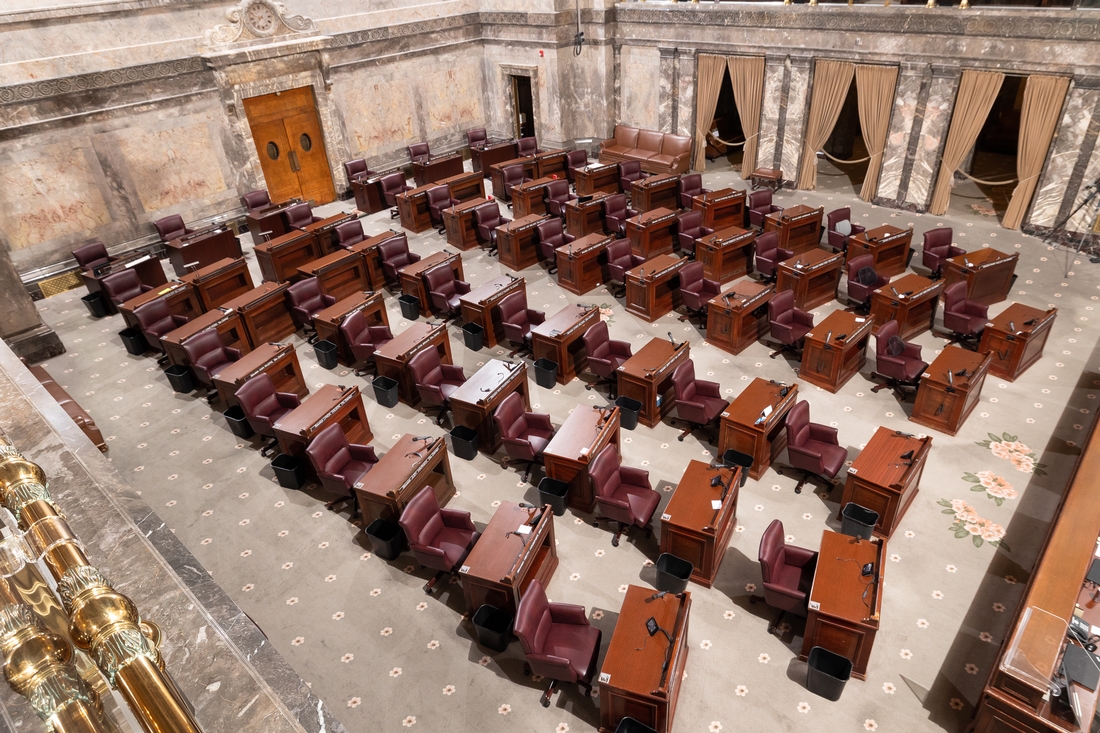 Installation Washington State Senate Trinity Furniture