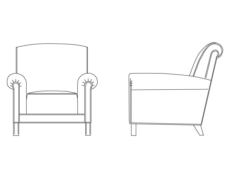 Traditional Davenport Lounge Seating Trinity Furniture